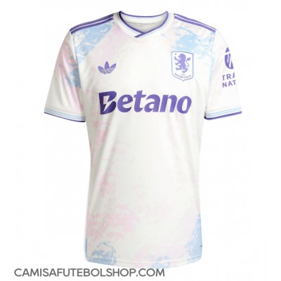 Camisa de time de futebol Aston Villa Harvey Elliott #9 Replicas 3º Equipamento 2025-26 Manga Curta Camisa de time de futebol Aston Villa Harvey Elliott #9 Replicas 3º Equipamento 2025-26 Manga Curta